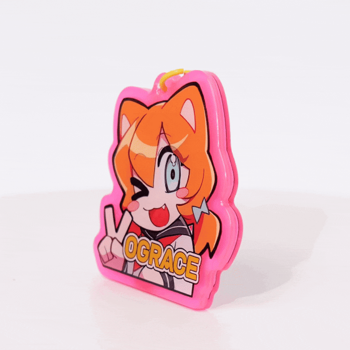 Custom Glow In The Dark Acrylic Keychains