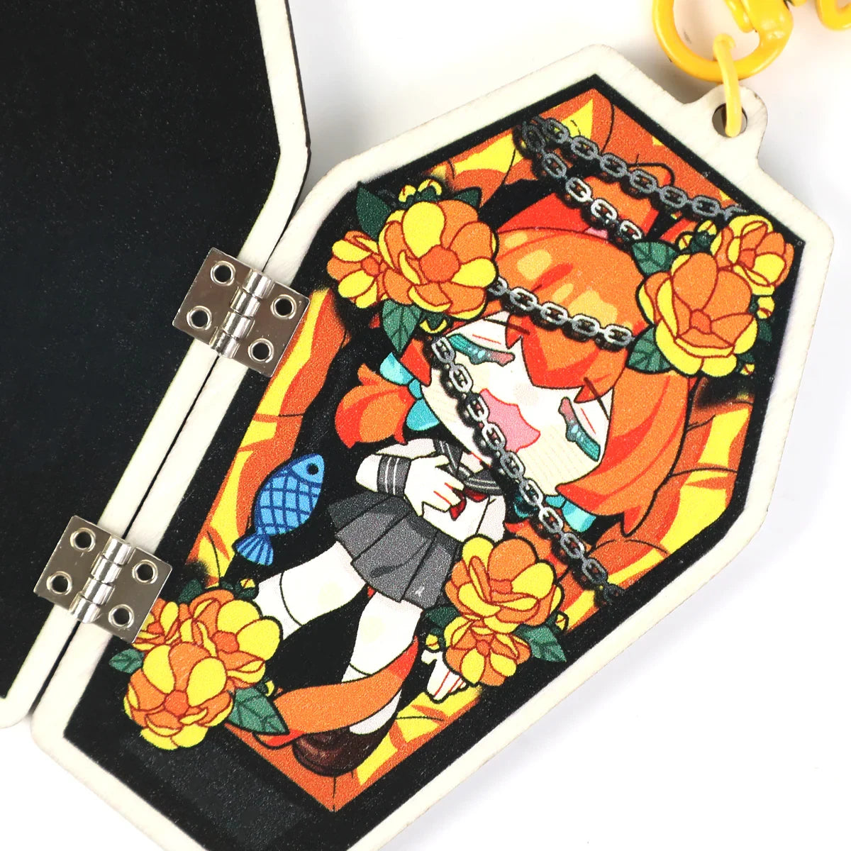 Custom Hinged Synthetic Wooden Keychains – VOGRACE