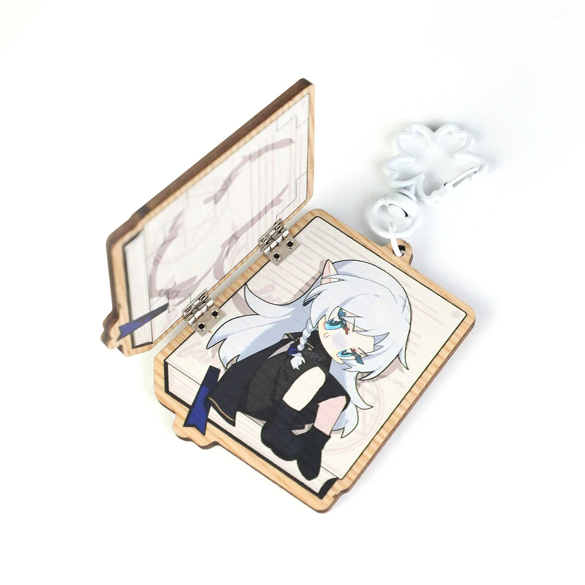 Custom Hinged Synthetic Wooden Keychains – VOGRACE