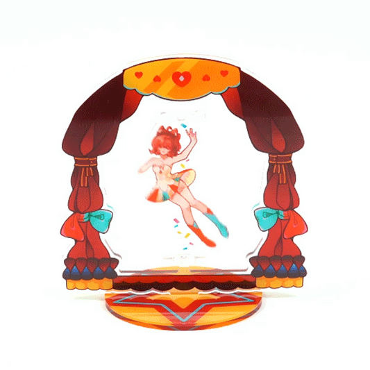 Custom Hollow Rotating Acrylic Standees - VOGRACE