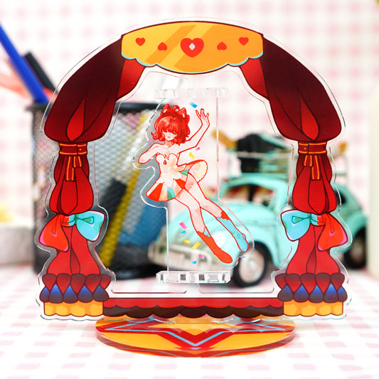 Custom Hollow Rotating Acrylic Standees - VOGRACE