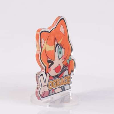 Custom Holographic Acrylic Standees