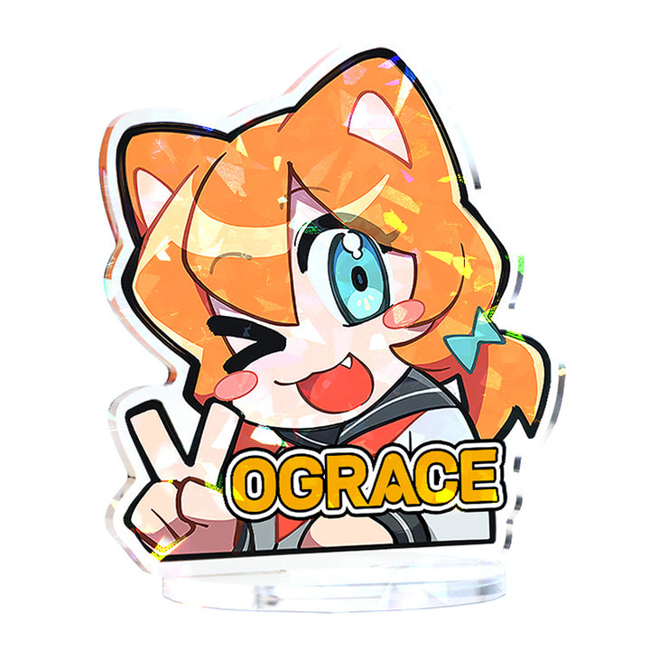 Custom Holographic Acrylic Standees