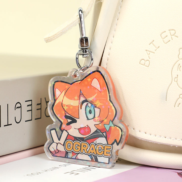 Custom Holographic Keychain