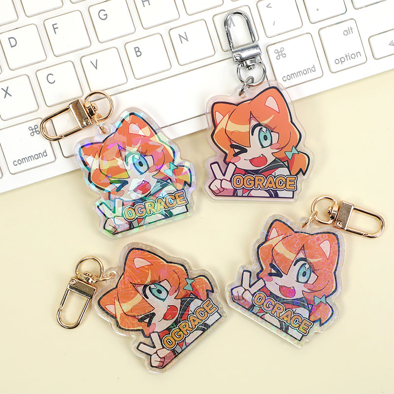 Custom Holographic Keychain