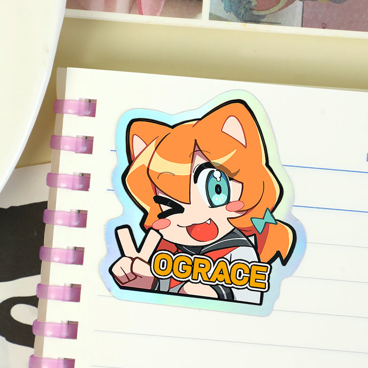 Custom Holographic Stickers - VOGRACE