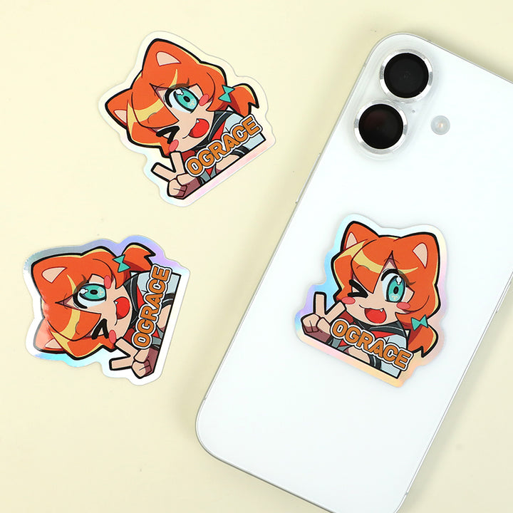 Custom Holographic Stickers - VOGRACE