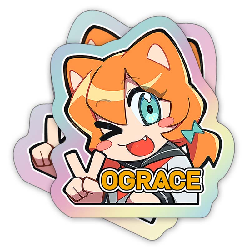 Custom Holographic Stickers - VOGRACE