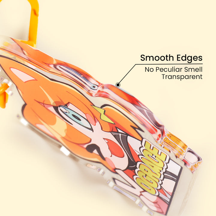 Custom Hot Stamping Acrylic Keychains