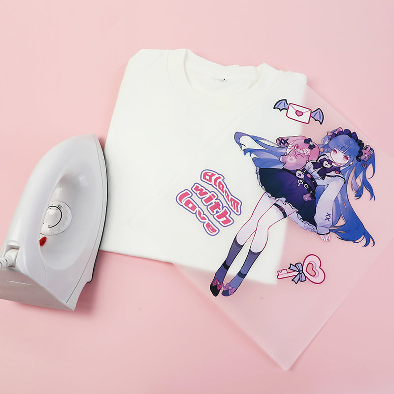 No Minimum Custom Best Logos Iron-On Transfer For DIY Clothing