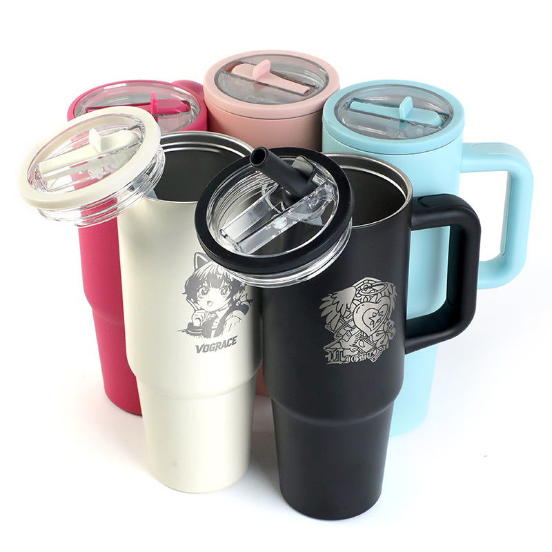 Custom Laser-Engraved Tumbler