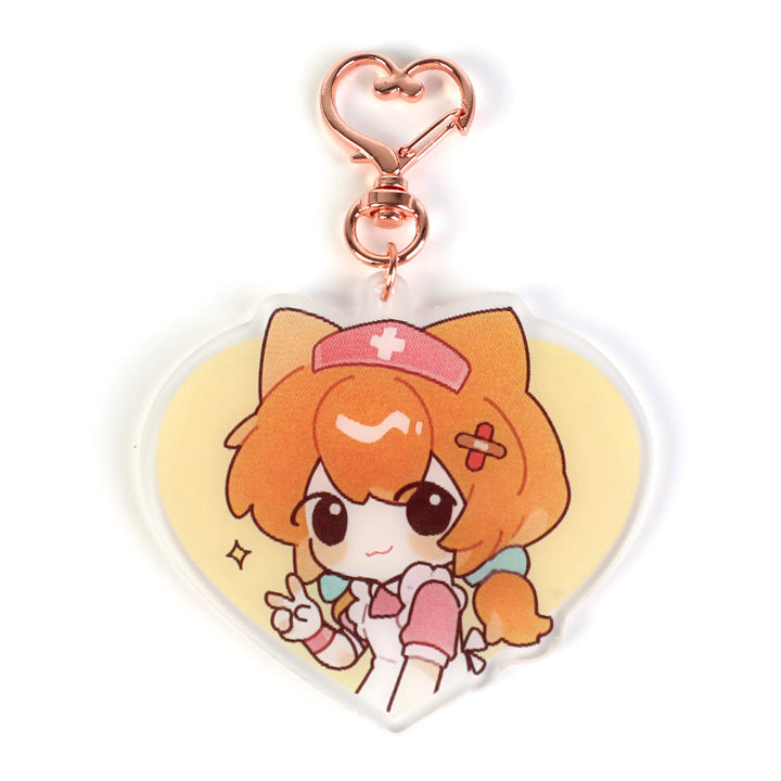 Custom Lenticular Acrylic Keychain