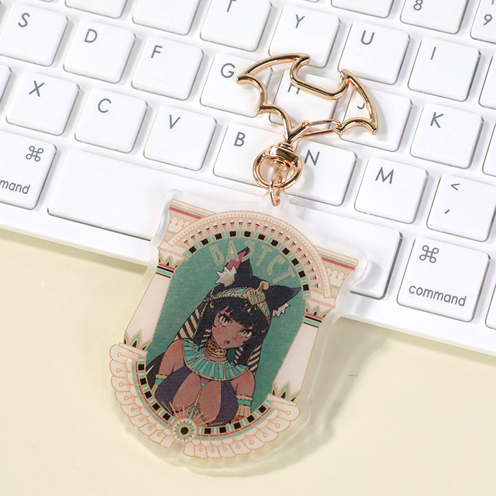 Custom Lenticular Acrylic Keychain