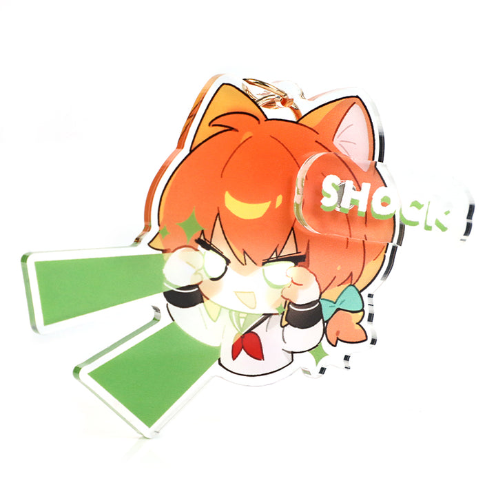 Custom Light Up Magnetic Keychains