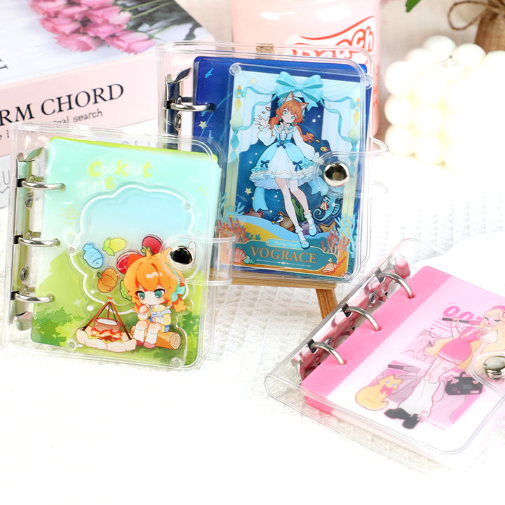 Custom Mini 3-Ring Kpop Photocard Album