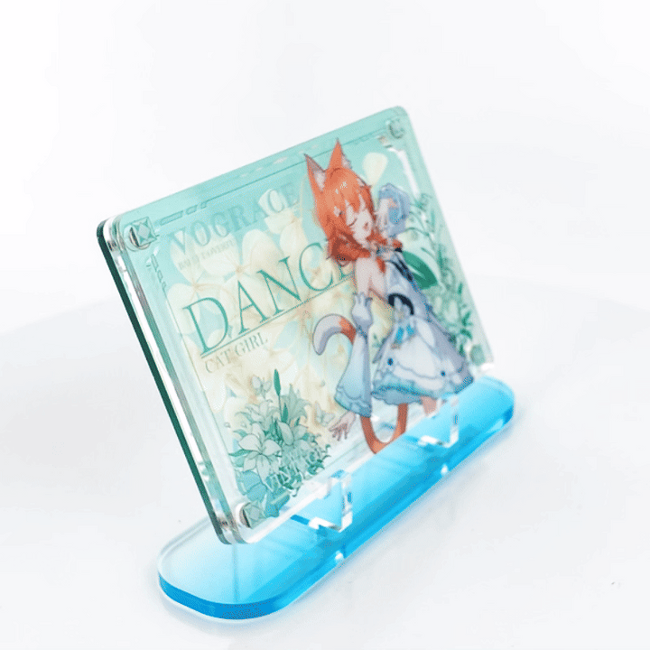 Custom Magnetic Acrylic Pressed Flower Standee