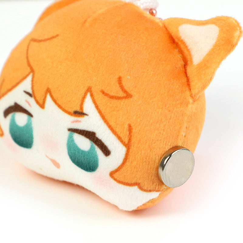 Custom Magnetic Bestie Stick Plush Keychains