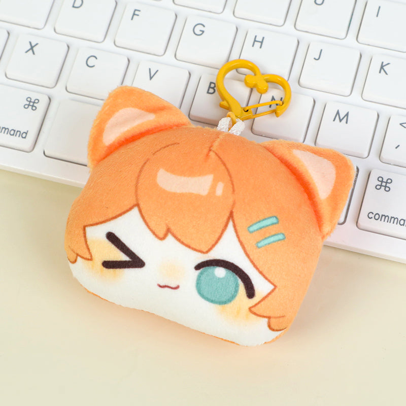 Custom Magnetic Bestie Stick Plush Keychains