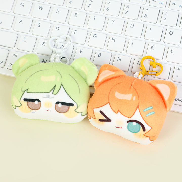 Custom Magnetic Bestie Stick Plush Keychains