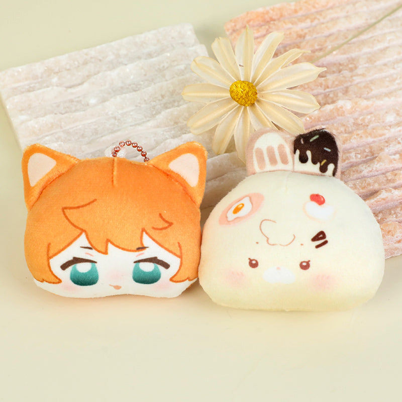 Custom Magnetic Bestie Stick Plush Keychains