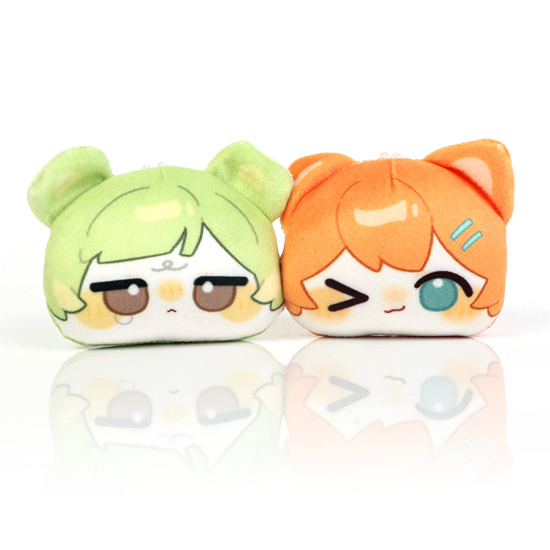 Custom Magnetic Bestie Stick Plush Keychains