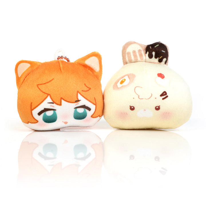 Custom Magnetic Bestie Stick Plush Keychains