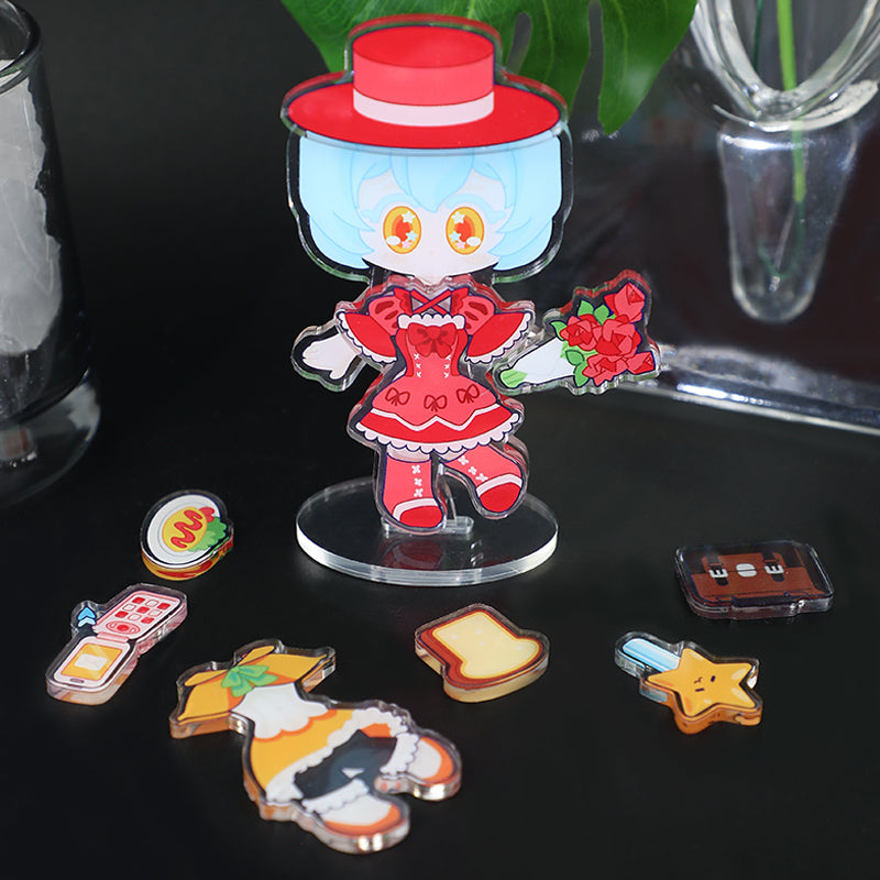 Custom Magnetic Dress-up Acrylic Standees