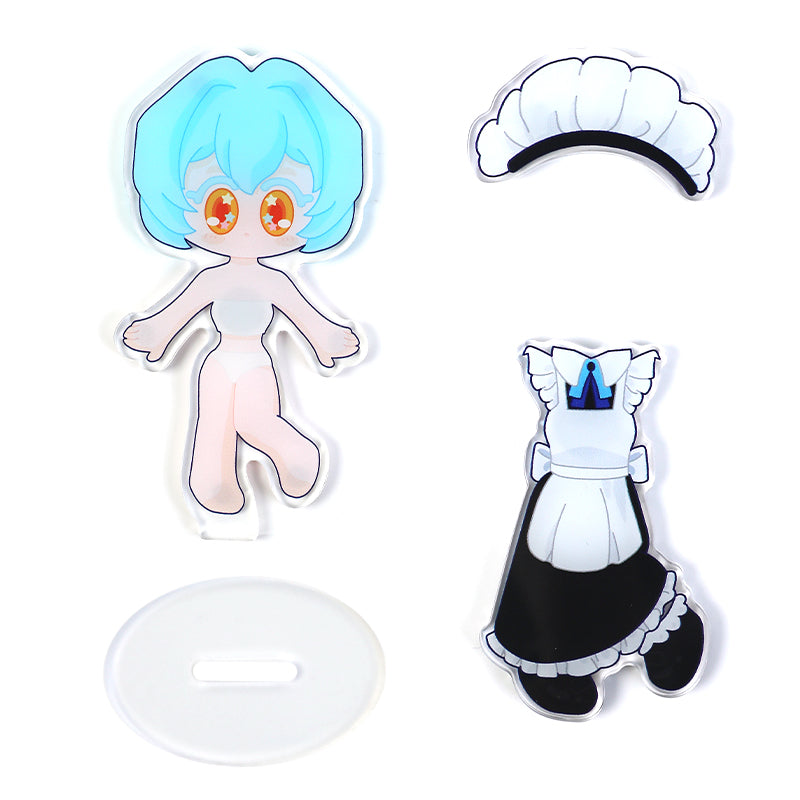 Custom Magnetic Dress-up Acrylic Standees