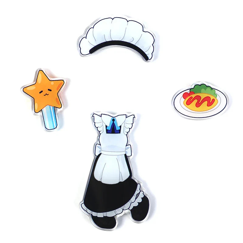 eternal covenant - dress up sticker acrylic stand set Custom Magnetic Dress-up Acrylic Standees – VOGRACE