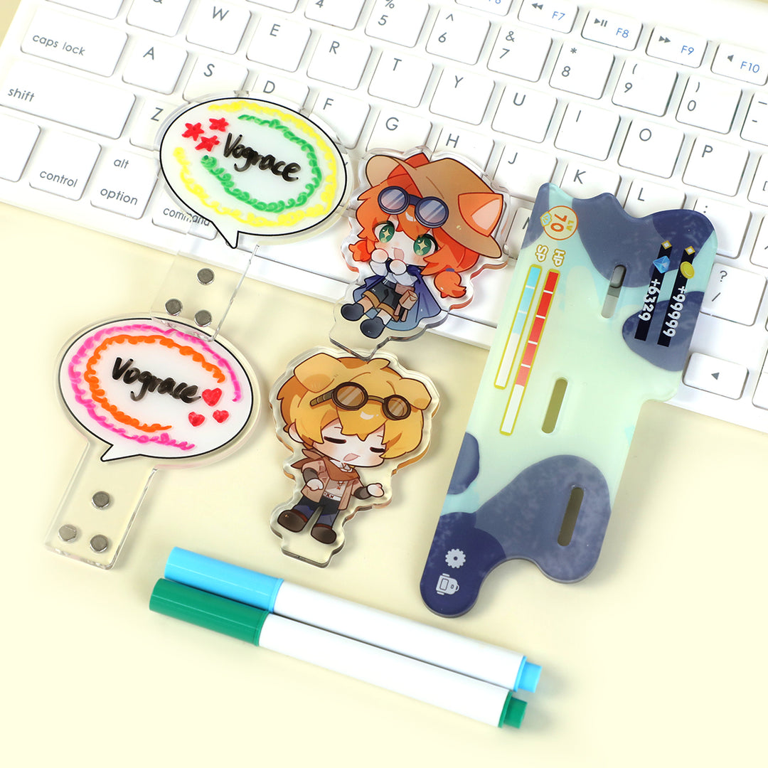 Custom Message Board Acrylic Standees
