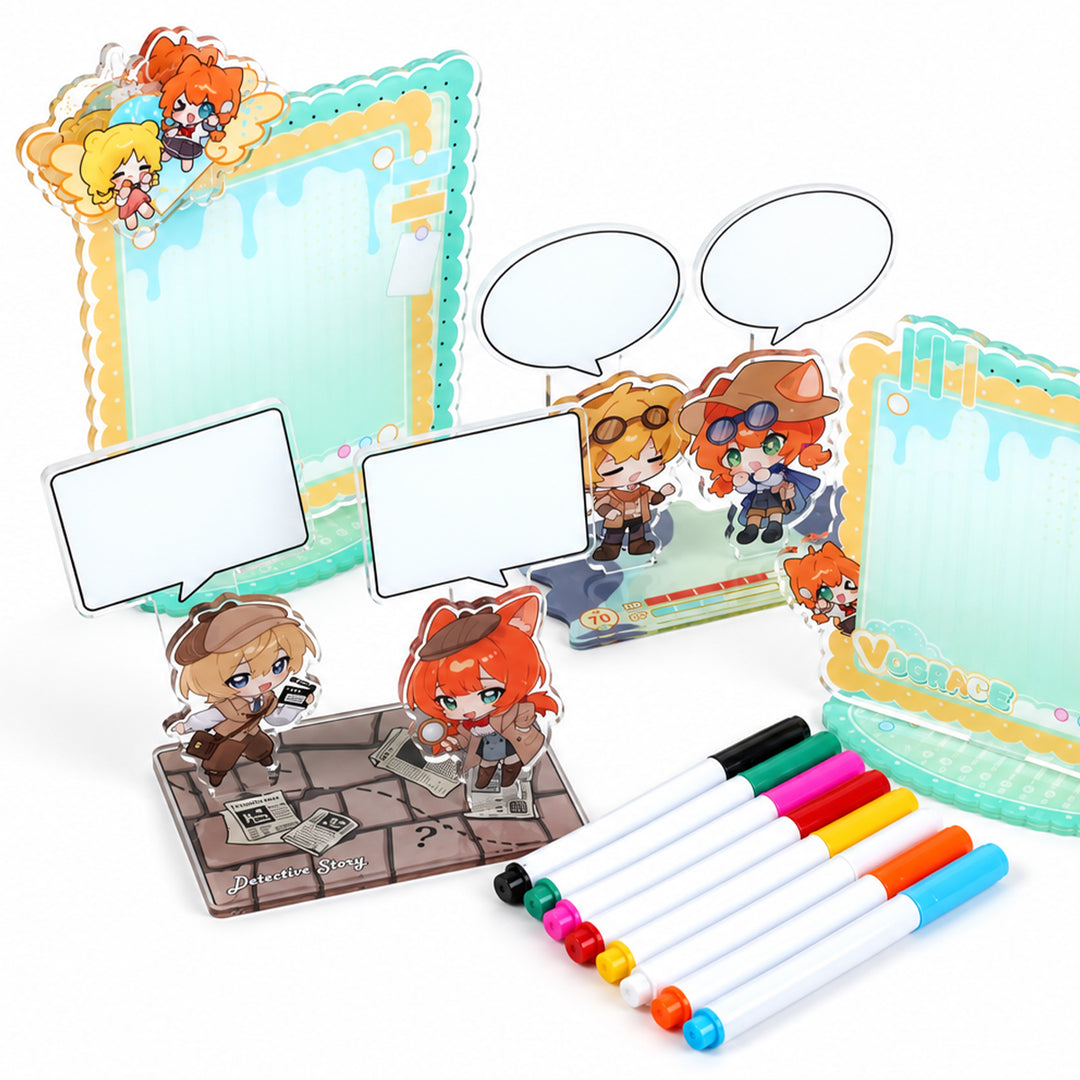 Custom Message Board Acrylic Standees