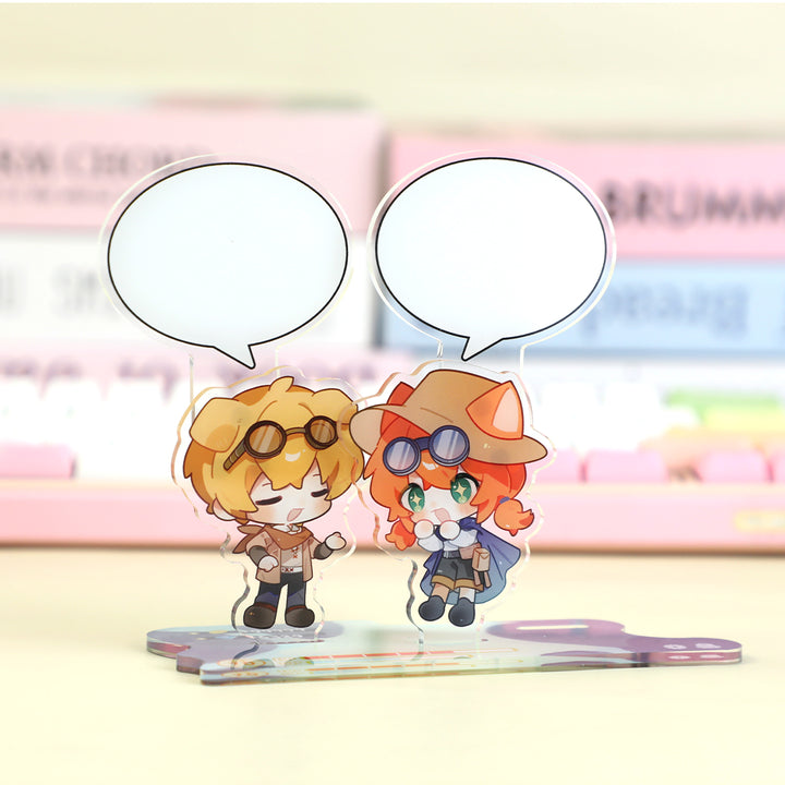 Custom Message Board Acrylic Standees
