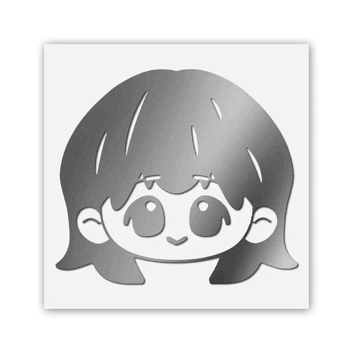 Metallic Face Sticker Custom Metal Stickers – VOGRACE