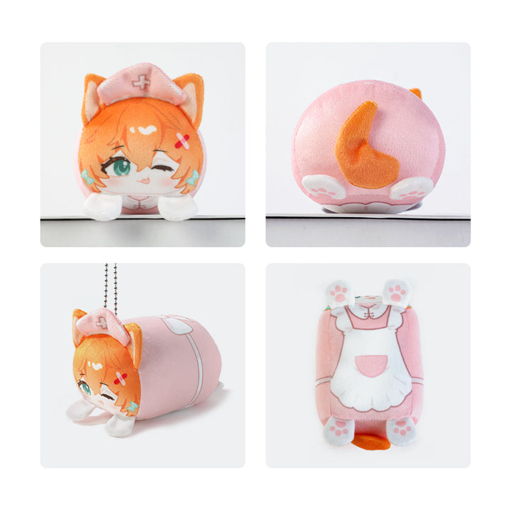 Custom Mochikororin Plush Toy Mascot Keychains