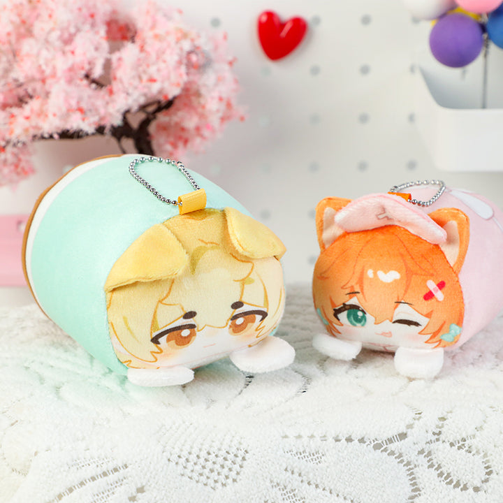 Custom Mochikororin Plush Toy Mascot Keychains