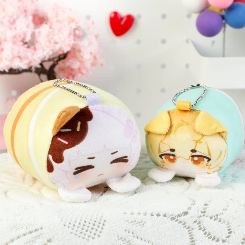 Custom Mochikororin Plush Keychains | Cute Mascot Designs | Vograce