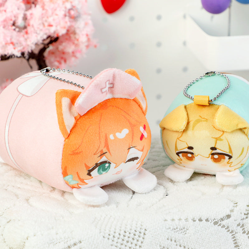 Custom Mochikororin Plush Toy Mascot Keychains