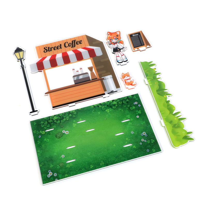 Custom Multi-Layer Clear Acrylic Standees