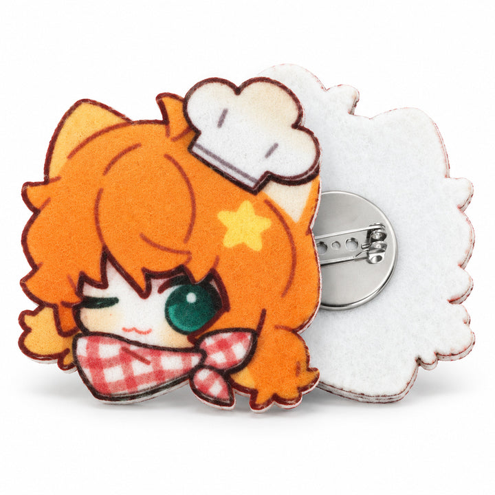 Custom Multi-Layer Felt Badge