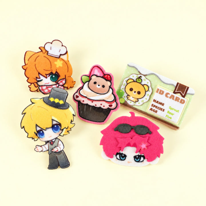 Custom Multi-Layer Felt Badge
