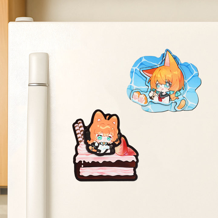 Custom Multilayer Wooden Fridge Magnets - VOGRACE