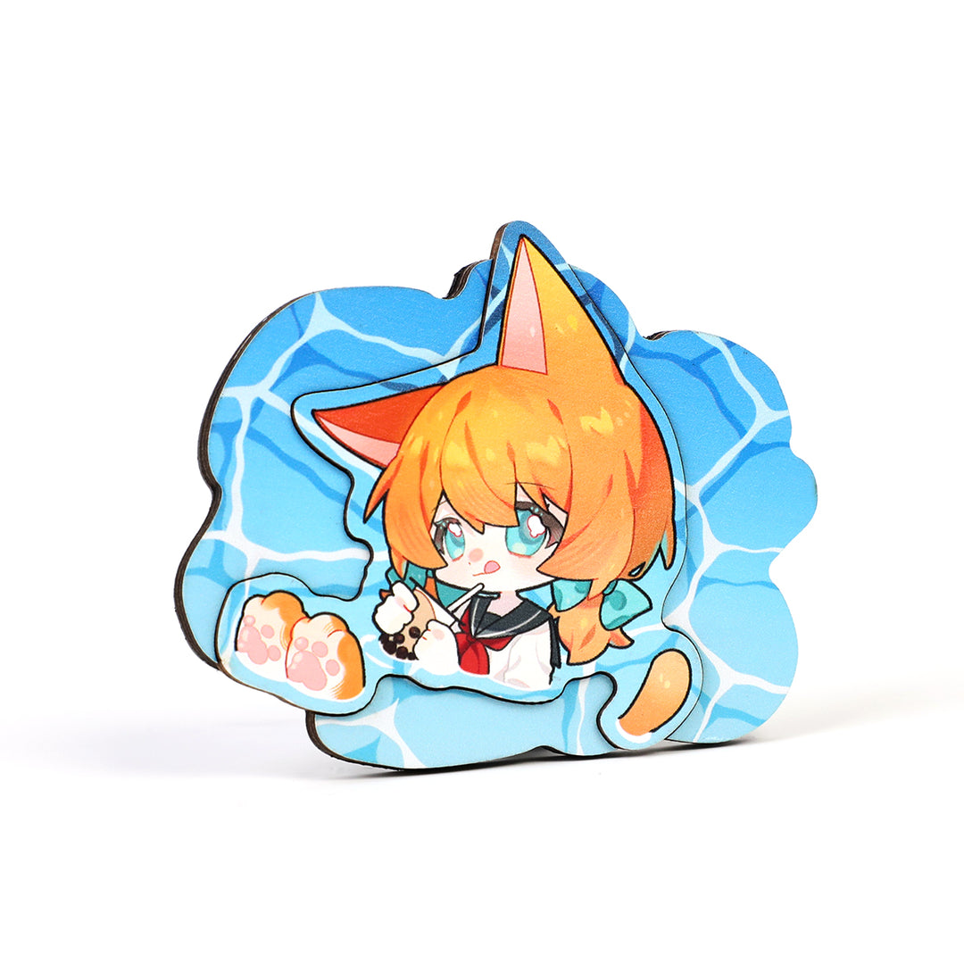 Custom Multilayer Wooden Fridge Magnets - VOGRACE