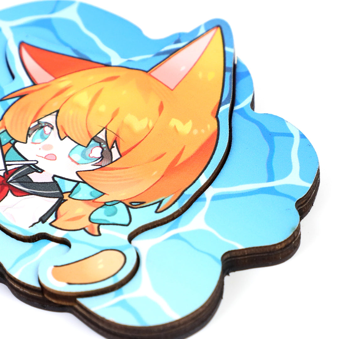 Custom Multilayer Wooden Fridge Magnets - VOGRACE