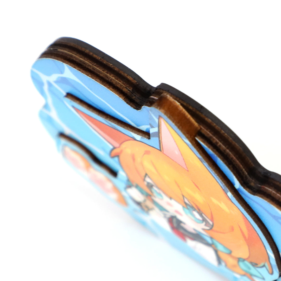 Custom Multilayer Wooden Fridge Magnets - VOGRACE