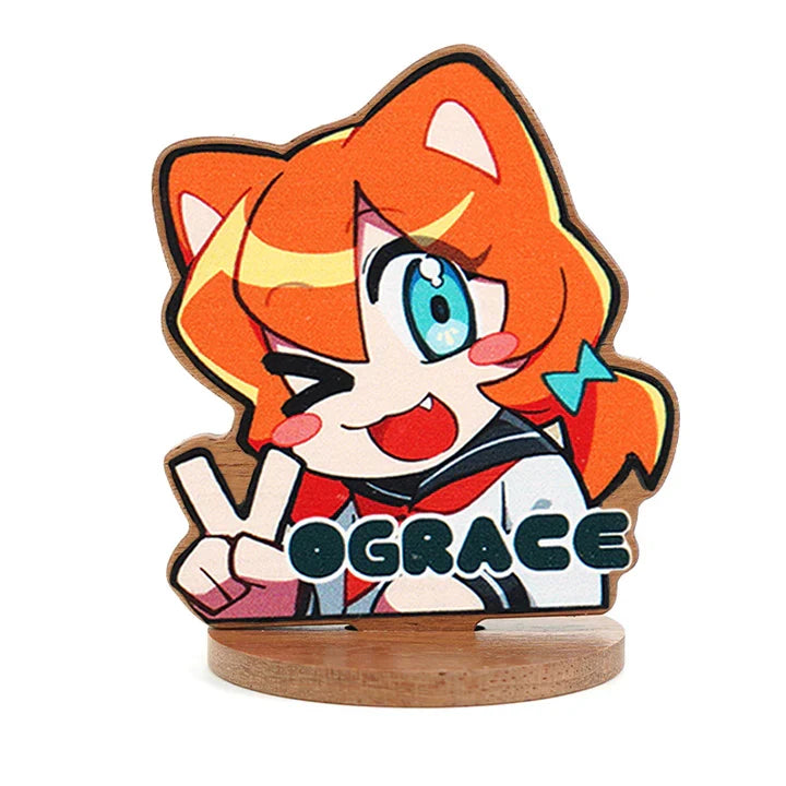 Custom Natural Wooden Standees – VOGRACE