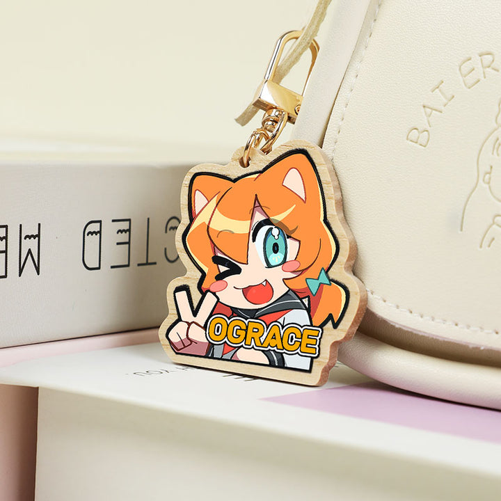 Chaveiros de Madeira Natural Personalizados 