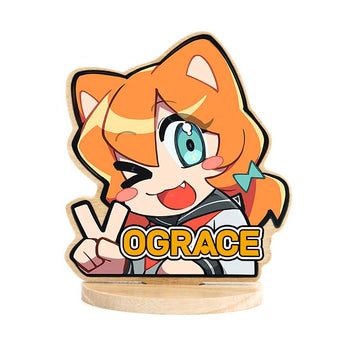 Custom Natural Wooden Standees