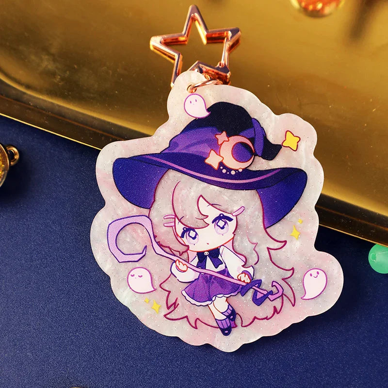 【韓国限定】キラキラグリッター味クッキー マープルショップ アクキー Custom Pearl Acrylic Keychains – VOGRACE