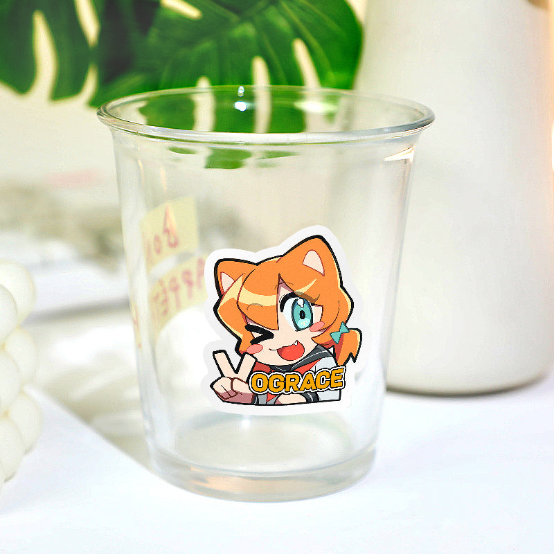 Custom Pearl Paper Stickers - VOGRACE