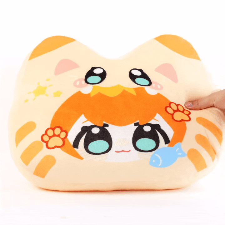 Custom Pillow Fort Weighted Plush Thick Plush Pillow